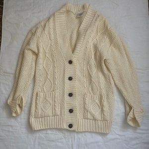 Oversized Cardigan Sweater, Size M